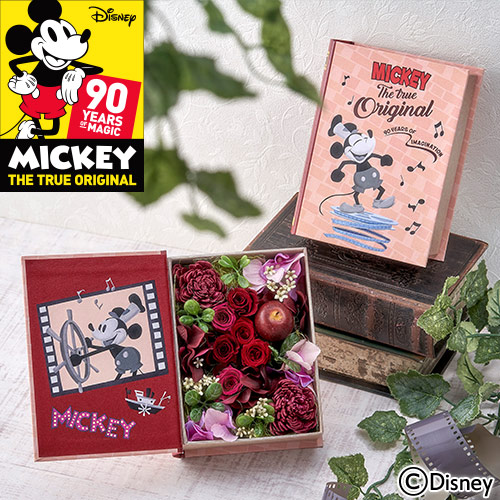 【日比谷花壇】ディズニー フラワーブック「Mickey the True Original」