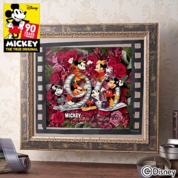 【日比谷花壇】ディズニー フラワーフレームアート「Mickey the True Original」